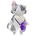 Mdlucz From Zero Adorable peluche chat Emilia Paku Nico à une renaissance du monde différent, cadeau de jeu de rôle pour enfant, 22 cm, gris