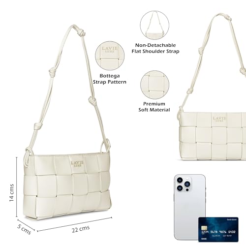 Image of Lavie Luxe Women's Bot Elle For Women | Handbag For Work | Ladies Purse | Stylish Shoulder Bag | Gift For Women