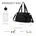 VONAL Diaper Bag Tote,Large Diaper Bags 24L Waterproof Hospital Bag for Labor Delivery, Travel Diaper Tote with Changing Pad, Baby Bag with Pacifier Case,Black