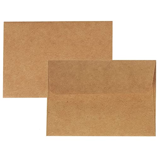 Juvale A1 Kraft Envelopes 3X5 Inches 100 Pack #TOP2