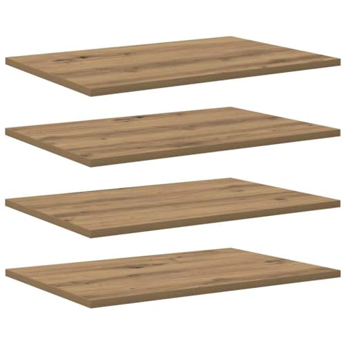 Estanterías de madera marrón de 3 compartimentos de 60x40x1,5 cm para pared 2