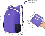 Ultra Lightweight Packable Water Resistant Backpack for Travel Camping Outdoor Hiking Daypack