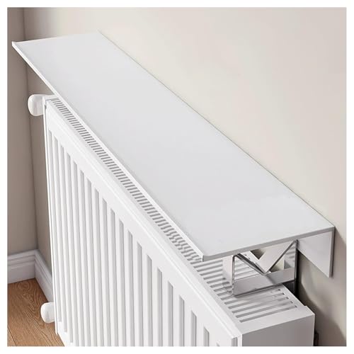 Étagère pour radiateur blanche en métal pour une chambre cocooning