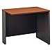 Bush Business Furniture Series C Collection 36W Return Bridge in Auburn Maple