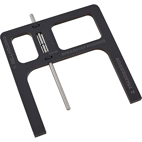Speedway Motors Hydraulic Clutch Release Bearing Setup Tool Adjustable Measuring Tool for Hydraulic Throwout Bearing Clearance and Bellhousing Clutch Installation