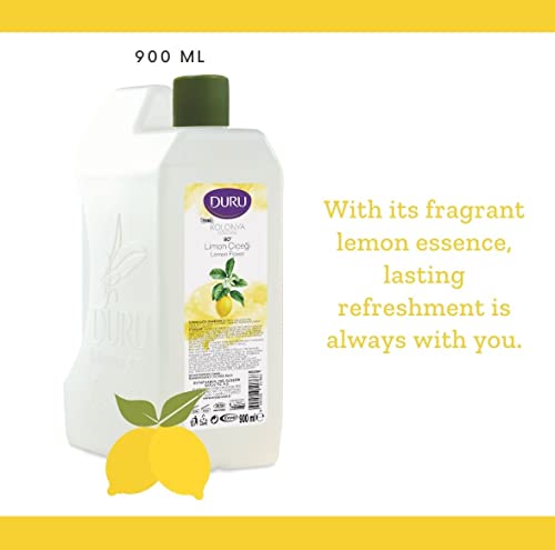 Duru 900ml Lemon Cologne by The Shave Factory - Image 3