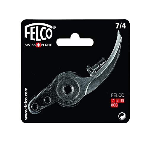 Felco Spares Replacement Anvil Blade for Felco 7,8-7/4 Made in Switzerland, Silver