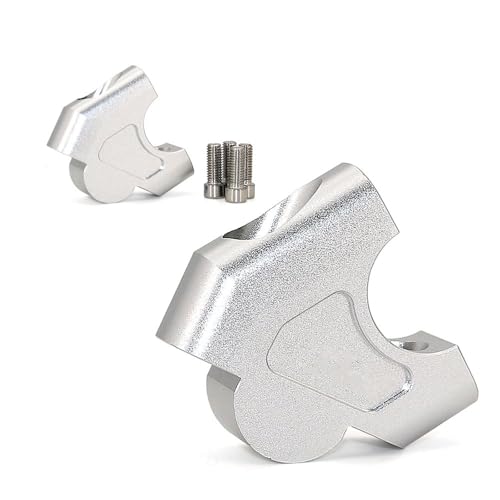 Rehausseur de Guidon 28mm Argent pour Moto CB650R et CBR650R
