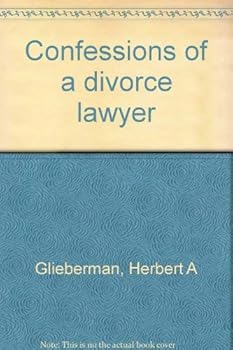 Hardcover Confessions of a divorce lawyer Book