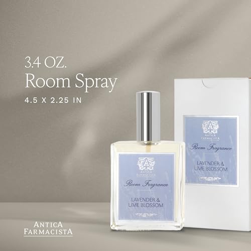Image of Antica Farmacista Room Spray - Elegant House Spray - Long-Lasting, Room Fragrance - Luxury Gift for Housewarming - Lavender & Lime Blossom, 3.4 fl oz