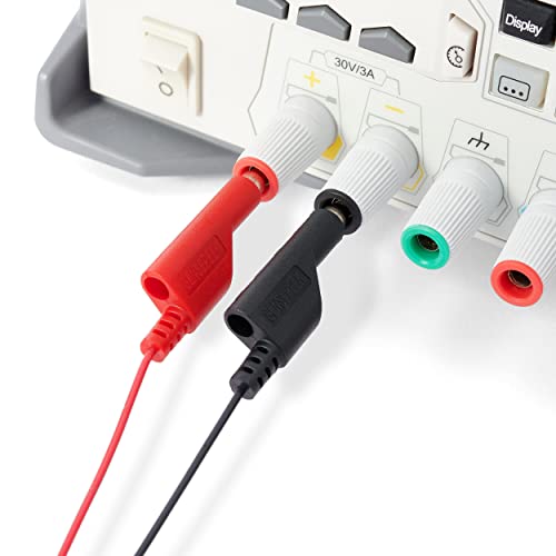 Image of PCBite 2X SP10 Handsfree Probes (red /Black) Ideal for Multimeter and Power Supplies | Upgrade Your PCBite Kit | Level Up Your Electronics Workbench