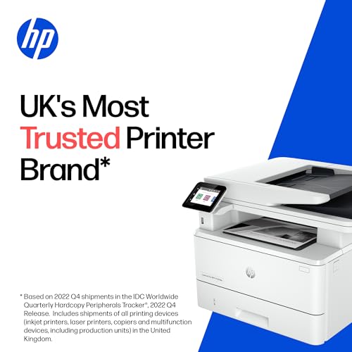 HP Laserjet Pro MFP 4102fdw Laser Printer | Black and White | For Small Medium Business | Print, Copy, Scan, Fax | ADF | 2-Sided Printing | Dual-Band Wi-Fi | Ethernet - Image 6