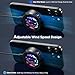 Maledan Wireless Charger Phone Cooler, Qi2 Mag Safe Magnetic Charger for iPhone Samsung Galaxy Cooling Fan, Portable 15W Fast Charging Cooling Pad for Car & Cool Gaming Cell Phone Chargers Accessories