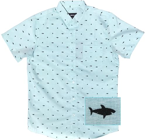 Image of Molokai Surf Button Down Slim Fit Hawaiian Short Sleeve Shirts