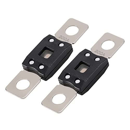 VEXUNGA Mega Fuse 200A MEGA/AMG/ANM Screw Fuse 200 Amp 200Amp High Current Strip Bolt-on Fuses for Cars (Pack of 2pcs) - Image 3