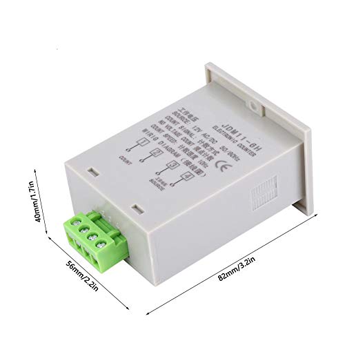Image of Electronic Counter,JDM11-6H No Voltage Counter 6 Digits Electronic LED Digital Display Counter Relay(AC110V)