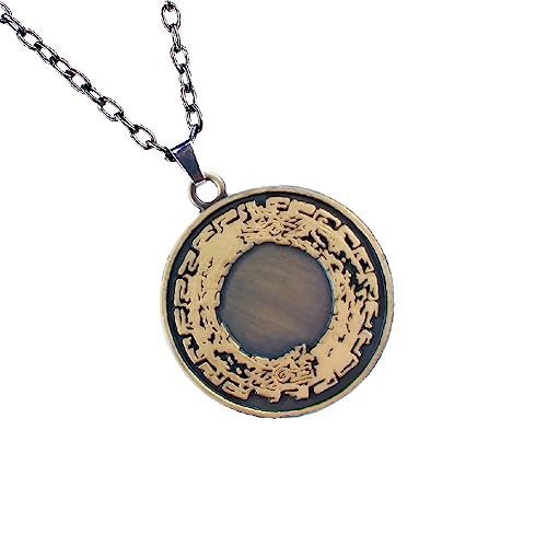 MEETCUTE Vintage Unisex Necklace,The Legend of Zelda Tears of the Kingdom Master's Sword Necklace Cosplay2