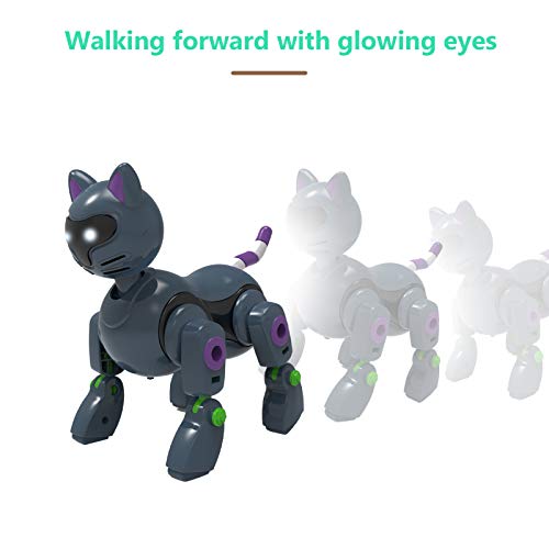 Robô infantil Adaskala Brinquedos para cães DIY Brinquedos para animais de estimação Brinquedos inte