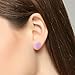 Decentraland 2 Pcs Stone Ear Gauges Earrings Heart-shaped Ear Gauges Plugs Jewelry 8mm(0g)