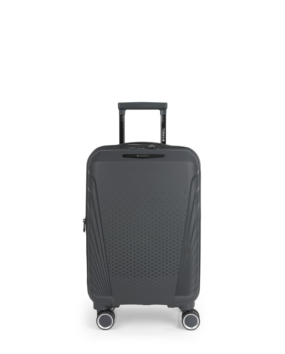 Gabol - Maleta de Cabina Rígida Expandible 55x35x21/24 cm Soho 40,3L en Polipropileno con TSA, Cremallera de Seguridad y 4 Ruedas Dobles 360°