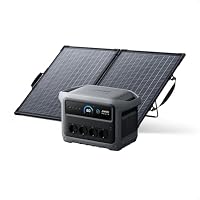 Anker SOLIX C1000 Gen 2 Tragbare Powerstation mit 100W Solarpanel, 2.000W Solargenerator, vollständige Aufladung in 49 Minuten, 1.024Wh LiFePO₄-Akku für Notstromversorgung, Stromausfälle und Camping – Ansicht 1