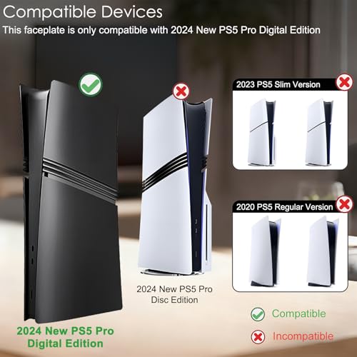 Plaques PS5 Pro Digital pour sublimer votre setup gaming