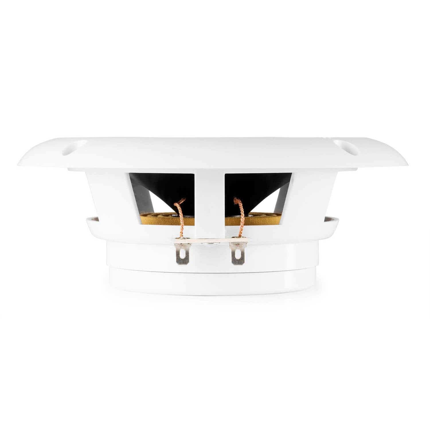 VONYX Haut-Parleurs Résistants à l'eau 5" 8 Ohm - 2 Haut-Parleurs 80 Watts Splashproof, 5 Pouces, Idéal à Intégrer dans Les Salles de Bain, Les Bateaux, Les Piscines, Sauna, Terrasse, etc