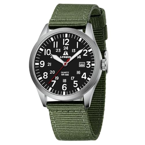 Montres analogiques à Quartz LN LENQIN étanches et légères pour hommes