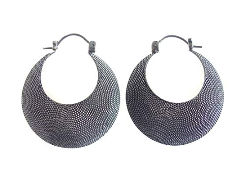 Boucles d'oreilles faites main en argent sterling 925 style boho chic créateur unique pour femme