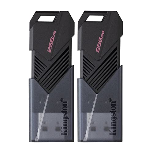 Kingston DataTraveler Exodia Onyx 256 Go clé USB 3.2 noir mat pour sauvegarde externe PC
