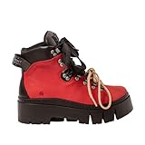Intérieur sans chrome Art Femme 1769 Leeds Botte Oxford, Rouge Multicolore, 41 EU