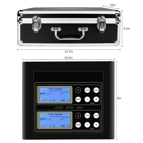 Máquina de Detox para Pies iónica Dual con 5 Modos y 2 Usuarios miniatura 5