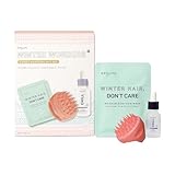 SpaLife Winter Wonders 3 Piece Hair-Care Gift Set - Revive & Thrive with Moisturizing Hair Mask, Soothing Scalp Serum, and Scalp Massager