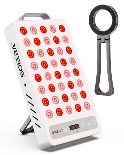 SOLRA Near Infrared Red Light Panel with Magnetic Stand
