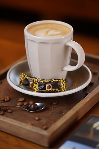 HELLMA Selection - 200 Stk. Schokoladen Mix, einzeln verpackt - 5 Sorten - Vorrats-Box - für Hotel, Café und Gastronomie