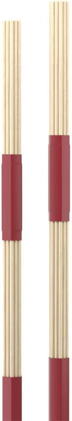 Promark H-RODS Hot Rods Drumsticks (1 Pair) – Smooth Grip for Easy Playability – Constructed of 19 Birch Dowels – Perfect for Small Venue and Acoustic Performances.550” Diameter, 16” Long : Musical Instruments
