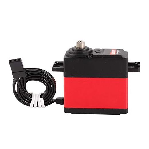 Digital servo, lätt att installera RC servoersättning 24KG servo för reparationsverkstad för båtrobot