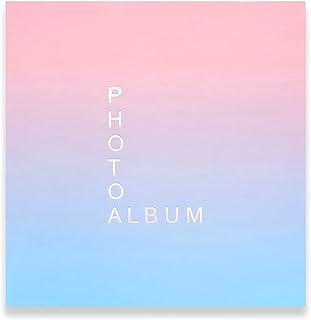 LORJE 50 Pages Large Photo Album 4×6 5×7 7×8 inch Pictures DIY Scrapbook Binder self-adhesive photo album