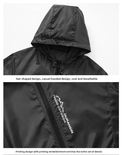 Chaqueta para hombre con protección solar UPF ultraligera miniatura 2