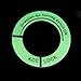 KIMISS Ignition Switch Decoration Ring, Car Motorcycle Luminous Ignition Switch Key Ring Circle Cover Trim Universal Ignition Ring in The Dark (Black)