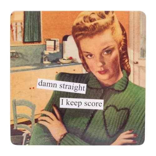 Anne Taintor Square Refrigerator Magnet Strong Funny Fridge Magnets for