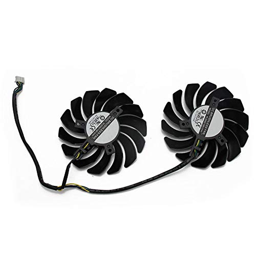 2PCS/lot PLD09210S12HH 4Pin RX580 P106-100 Mining Fan for MSI RX 470 480 570 580 Armor Graphics Video Card Cooling Fans
