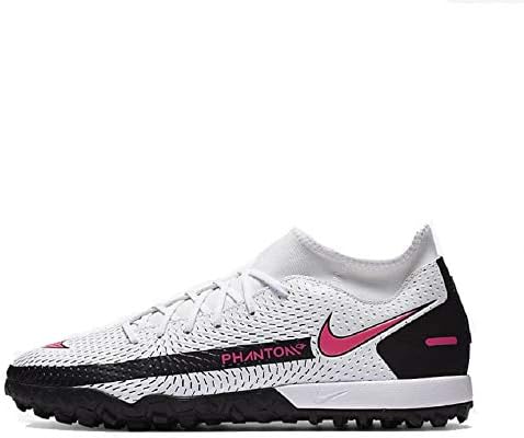 Nike Phantom GT Academy TF Soccer Shoes (us_Footwear_Size_System, Adult, Men, Numeric, Medium, Numeric_6_Point_5) White/Black | Image 1