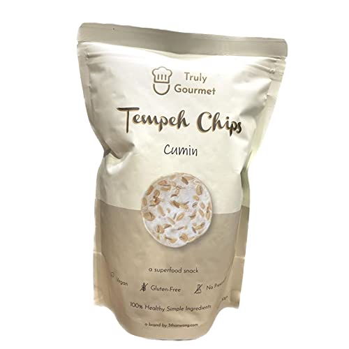 Truly Gourmet Natural Tempeh Chips - (Cumin Flavour) 80G