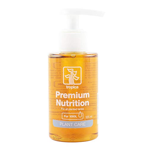 Tropica Premium Nutrition Dünger 125ml Flasche - Düngung für Aquarienpflanzen Eisen Mangan Mikronährstoffe