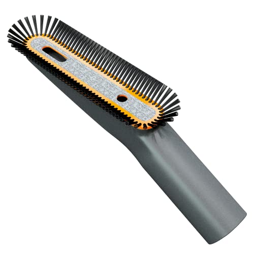 AEG AKIT12 Düsen-Set (360° Home & Car Kit, Detailreinigung, Softbürste, flexible Fugendüse, Mini-Turbodüse, für Sauger mit 36mm Ovalrohr, grau), Schwarz