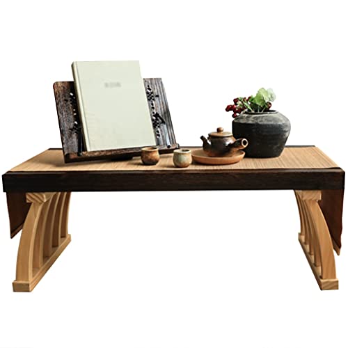 Table basse tatami style japonais meuble bas zen pour salon de thé