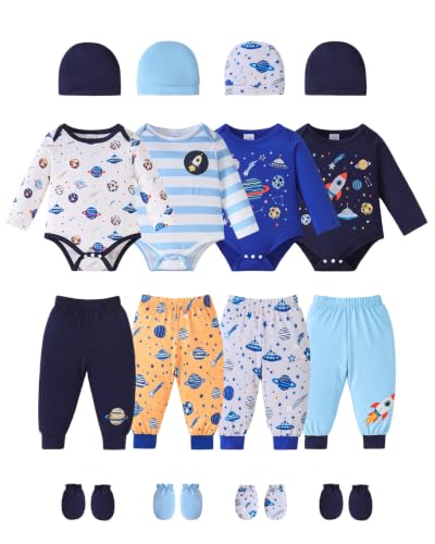 Image of Baby Boy Girl Clothes Preemie Newborn Must Have Infant Essentials Outfits 20 Piece Clothing 0-18 Months