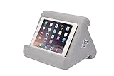 Flippy Tablet Holder and Soft Compatible with iPads, Tablets, and Books, Portable Lap-Pillow Holder for Books or Electronic Devices - Greyster 2.0