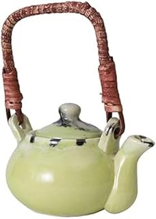 KALAKRITI High Temperature Resistant Ceramic Tea Kettle 200 ml Office Tea Pot with Filter Household Ceramic Kettle Tea Pot